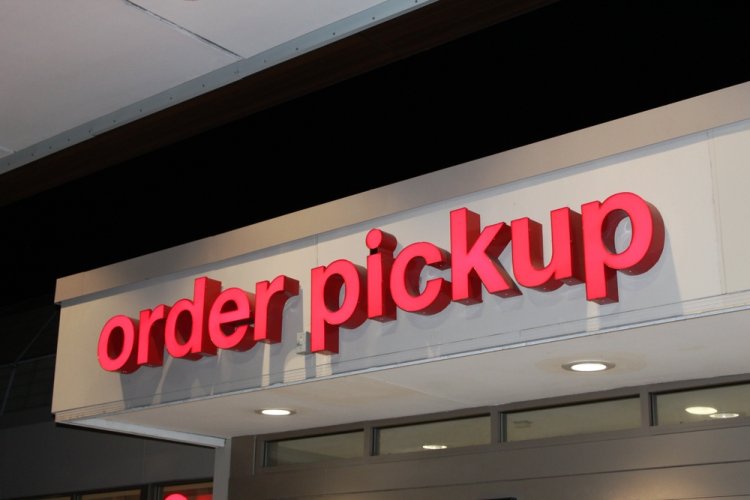 Order Pickup Signage